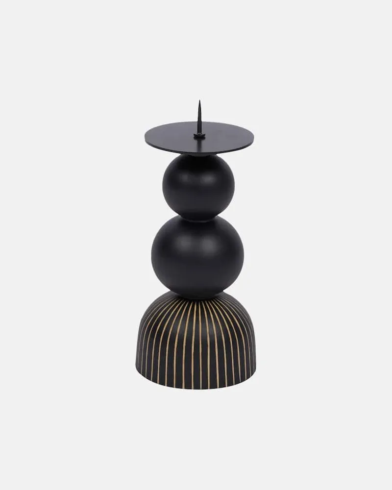 Zanat Kerzenständer Aurora Large Schwarz