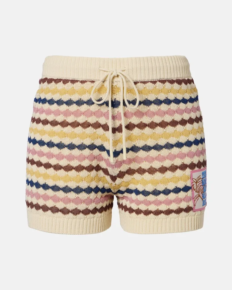 Zimmermann Shorts Awaken aus einem Baumwollgemisch Beige