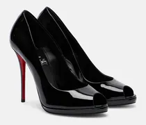 Peeptoe-Pumps Lady Z aus Lackleder