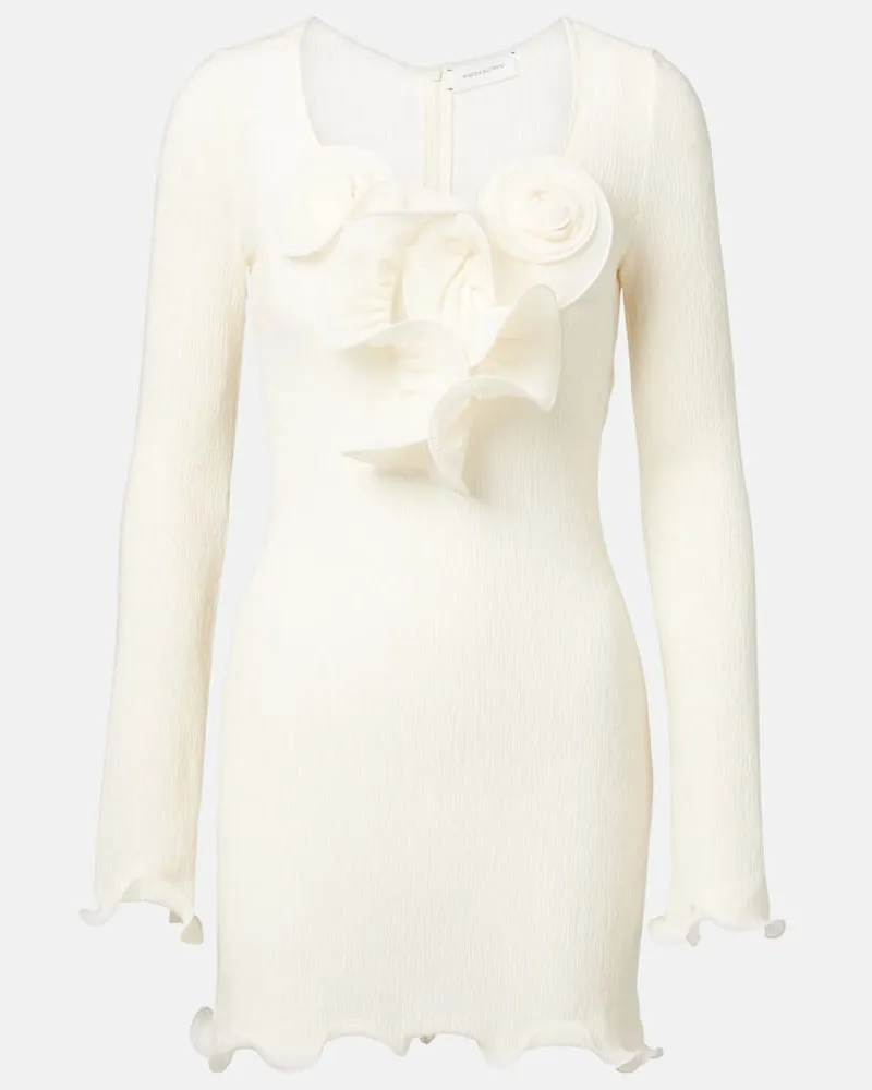 Magda Butrym Minikleid aus Crêpe Weiß