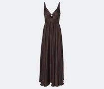 Maxikleid aus Seide