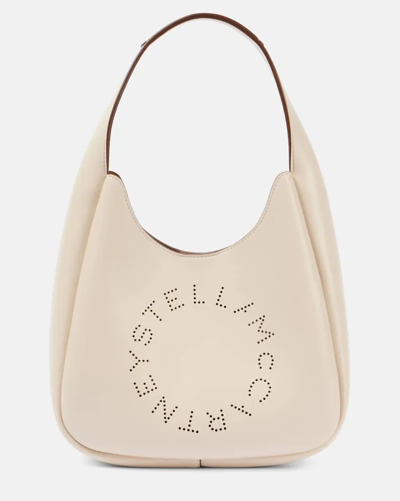 Stella McCartney Tote Small aus Lederimitat Weiss