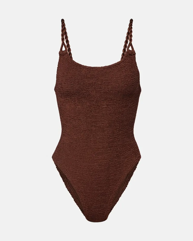 Hunza G Badeanzug Camille Braun