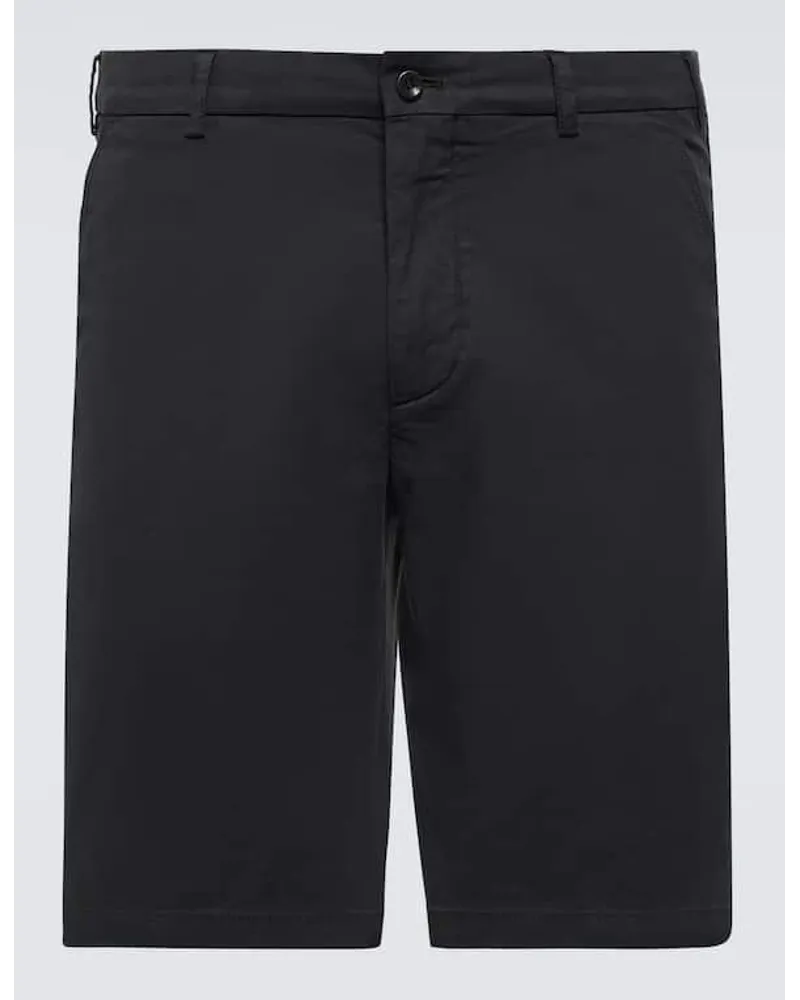 Loro Piana Bermuda-Shorts aus einem Baumwollgemisch Grau