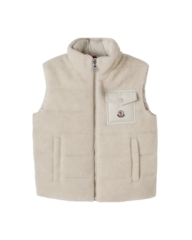 Moncler Daunenweste Merek Beige