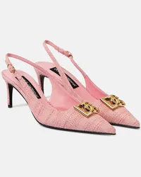 Dolce & Gabbana Slingback-Pumps 65 Pink