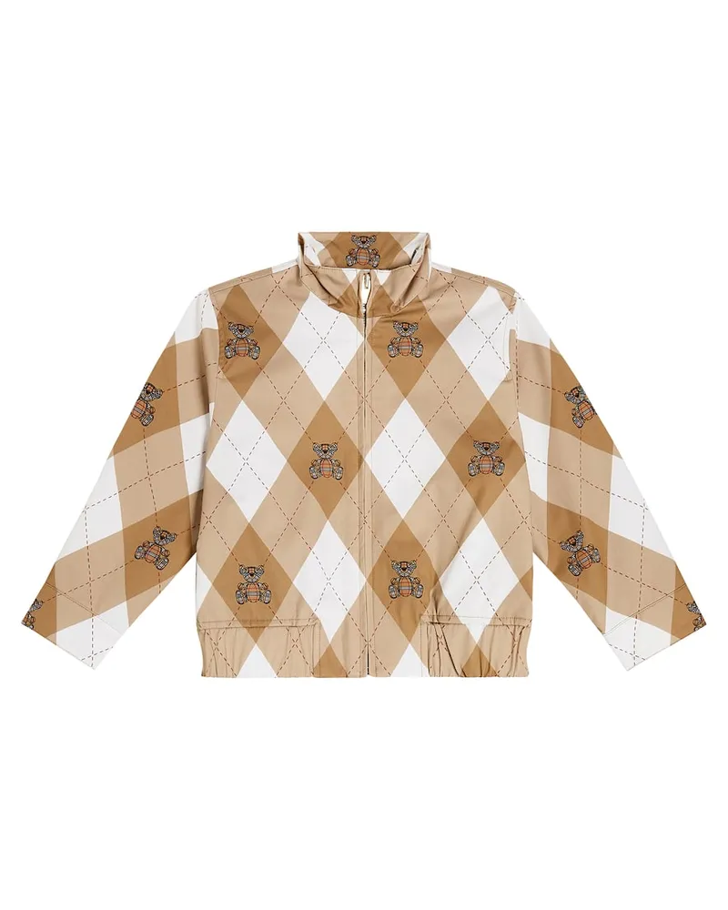 Burberry Jacke Thomas Bear aus Baumwolle Multicolor