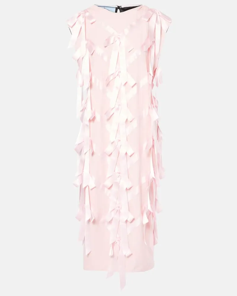 Prada Midikleid Rosa