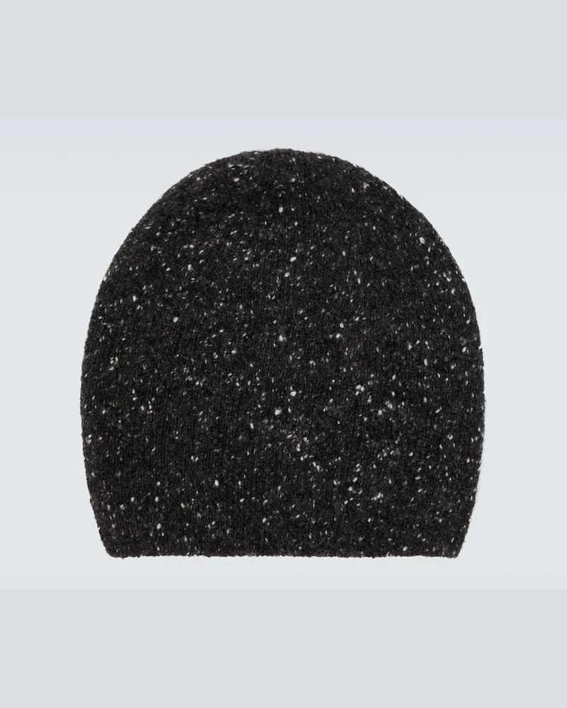 The Row Mütze Marvy aus Kaschmir Grau