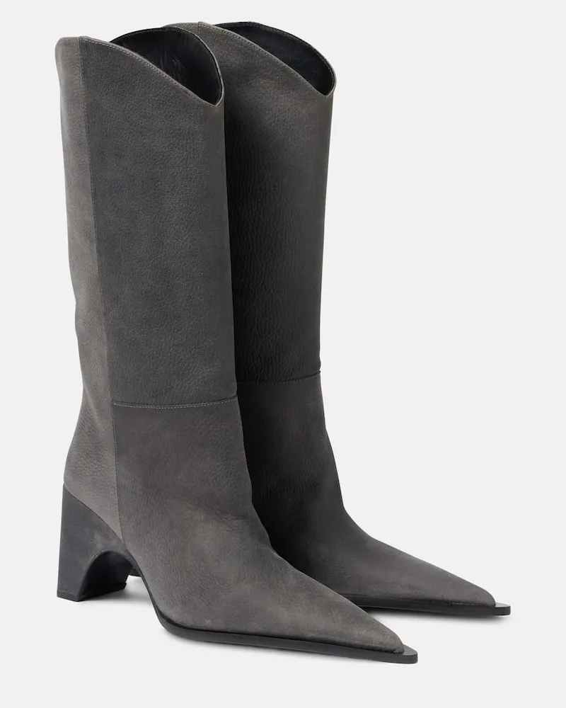 COPERNI Stiefel Bridge aus Leder Grau
