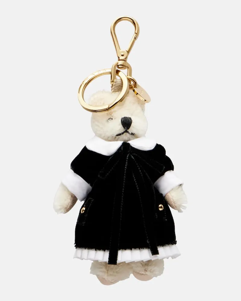 Prada Taschenanhänger Weiß