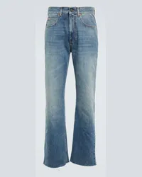 Gucci Mid-Rise Straight Jeans Blau