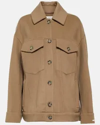 SPORTMAX Jacke Laccio aus Wolle Braun