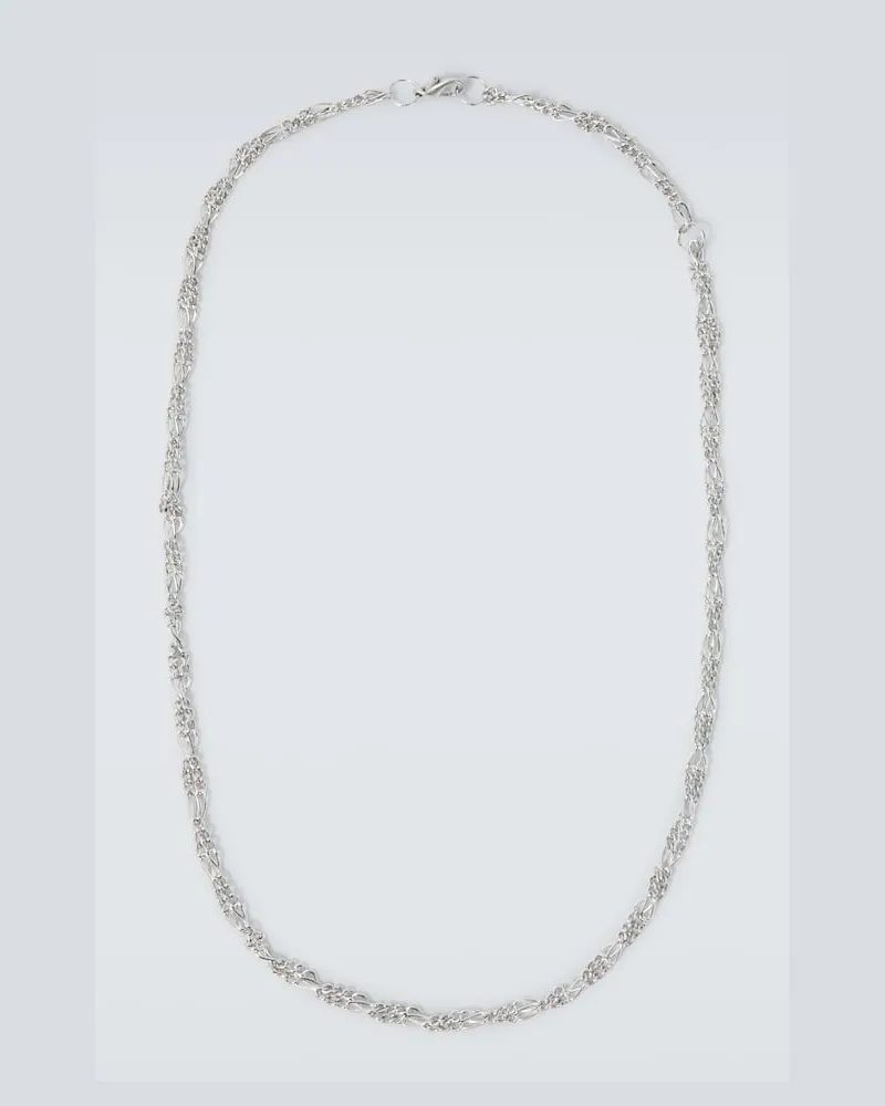 Our Legacy Halskette Barbwire Silber