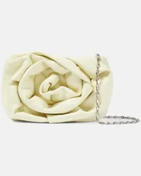 Burberry Clutch Rose aus Leder Gelb