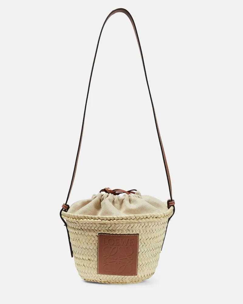 Loewe Paula's Ibiza Schultertasche Anagram Beige