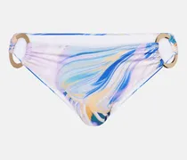 Bedrucktes Bikini-Höschen Tanga