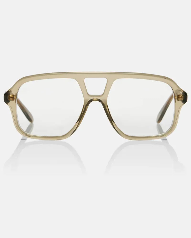 Loewe Eckige Brille Grün