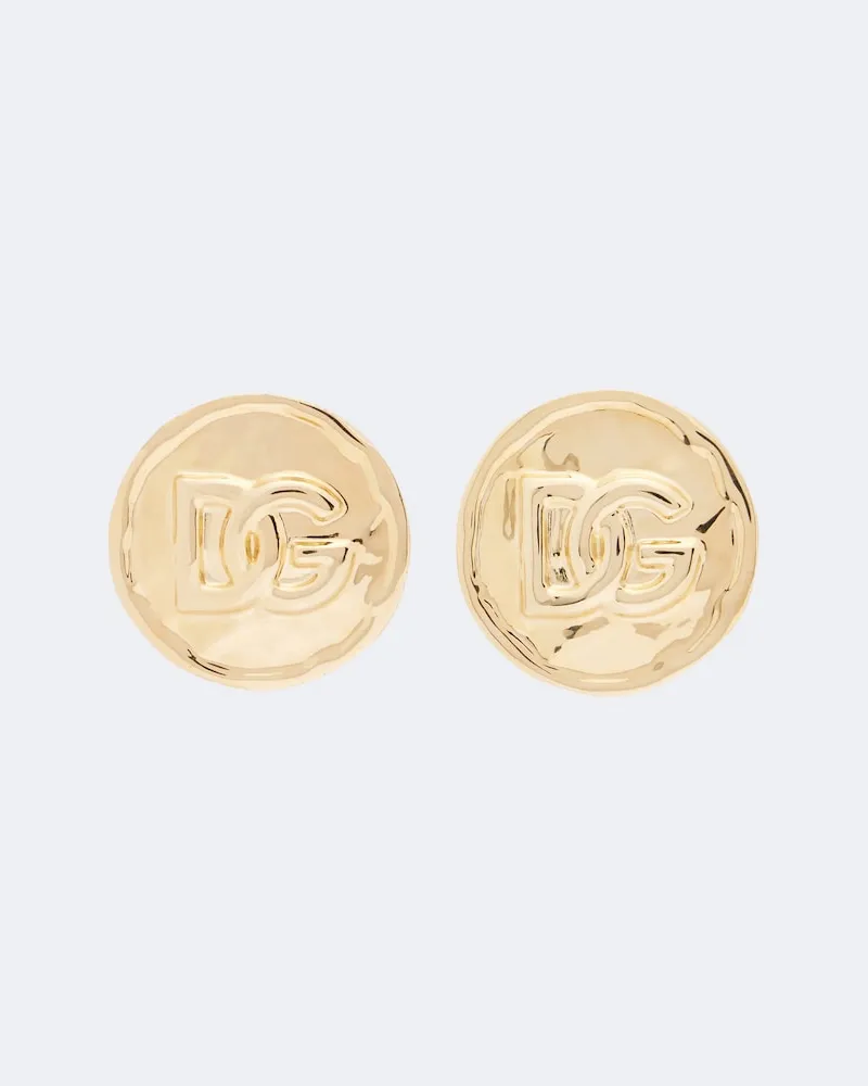 Dolce & Gabbana Clip-Ohrringe DG Gold