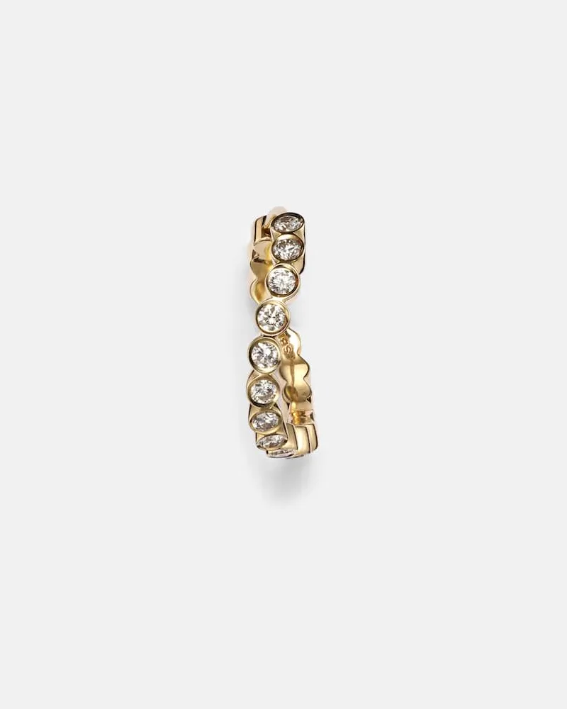 Sophie Bille Brahe Einzelner Ohrring Courant aus 18kt Gelbgold mit Diamanten Gold