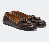 Loafers Faxel aus Leder mit Nieten