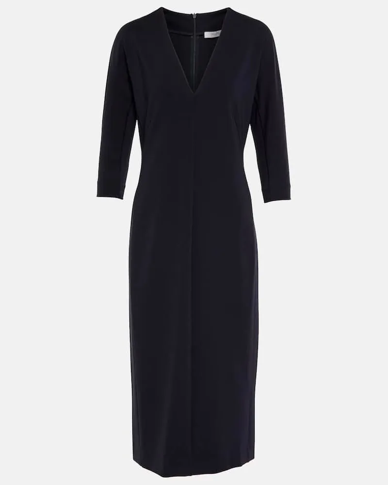 Max Mara Midikleid Palo Blau