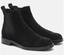 Chelsea Boots aus Veloursleder
