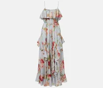 Maxikleid Roselight aus Seide