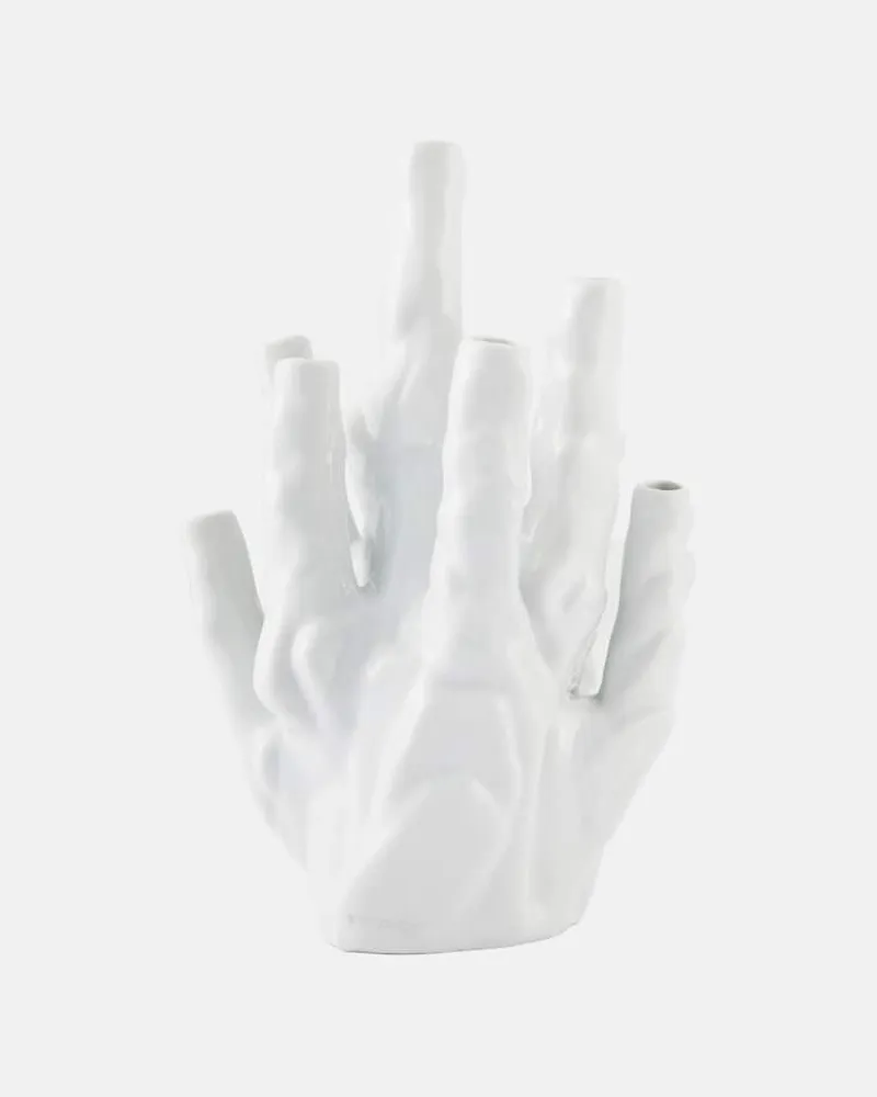 POLSPOTTEN Vase Coral Reef Small Weiß