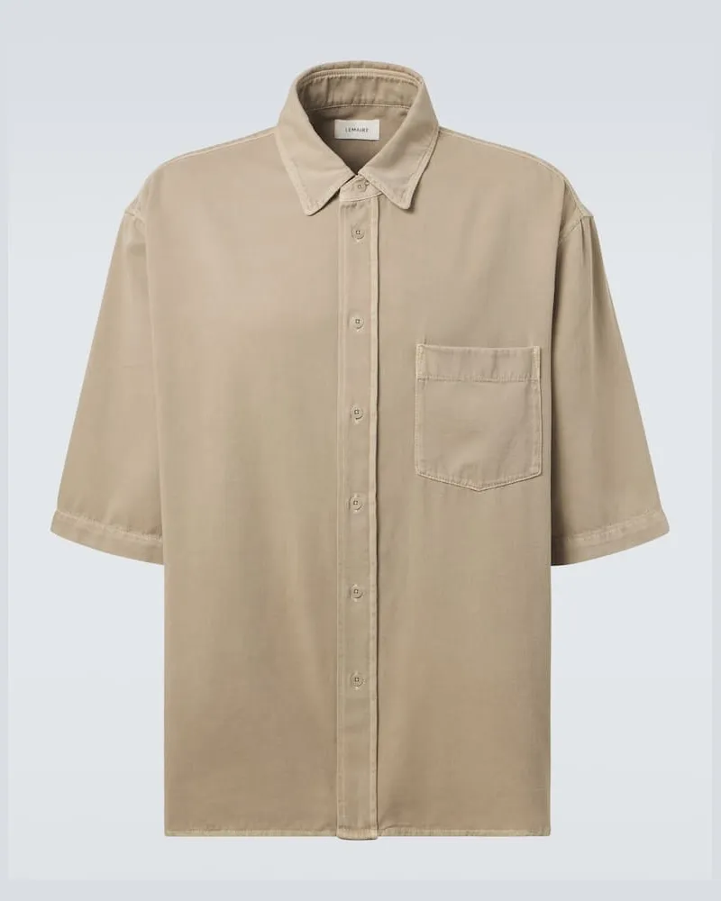 Christophe Lemaire Jeanshemd Beige