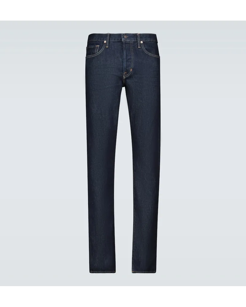 Tom Ford Slim Jeans Blau