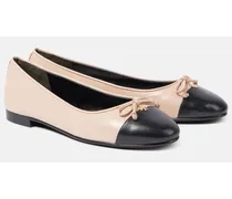 Ballerinas aus Leder