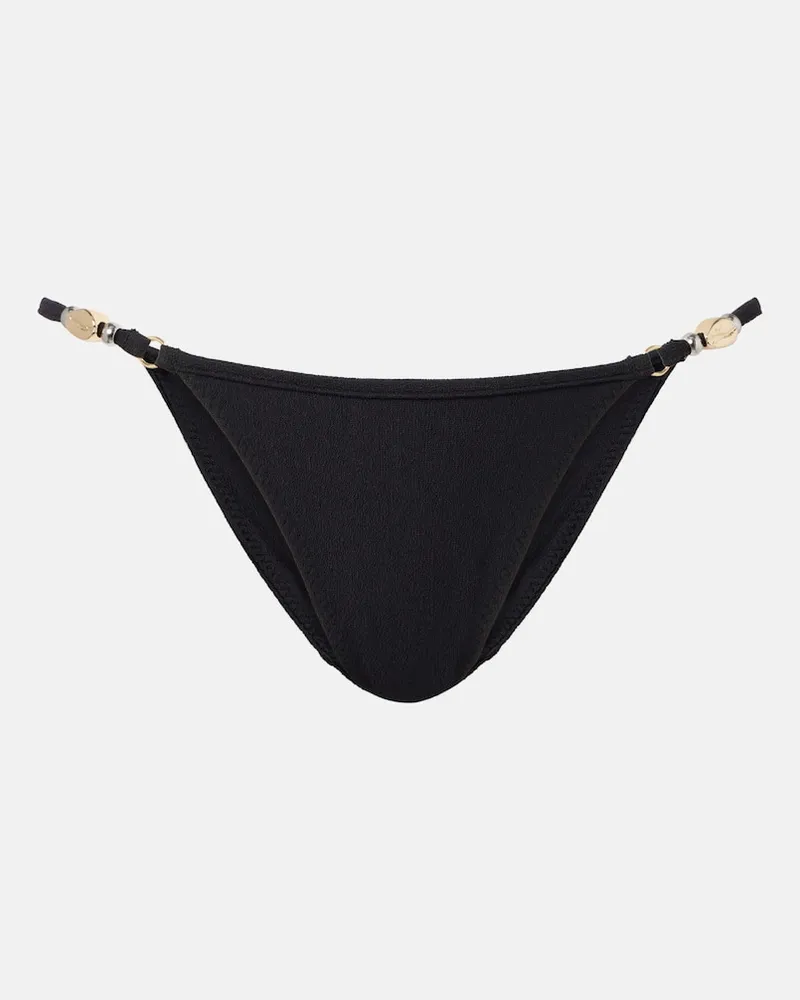 SAME Verziertes Bikini-Höschen Schwarz