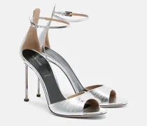 Sandalen Spire aus Metallic-Leder