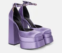 Plateau-Pumps Medusa Aevitas aus Satin