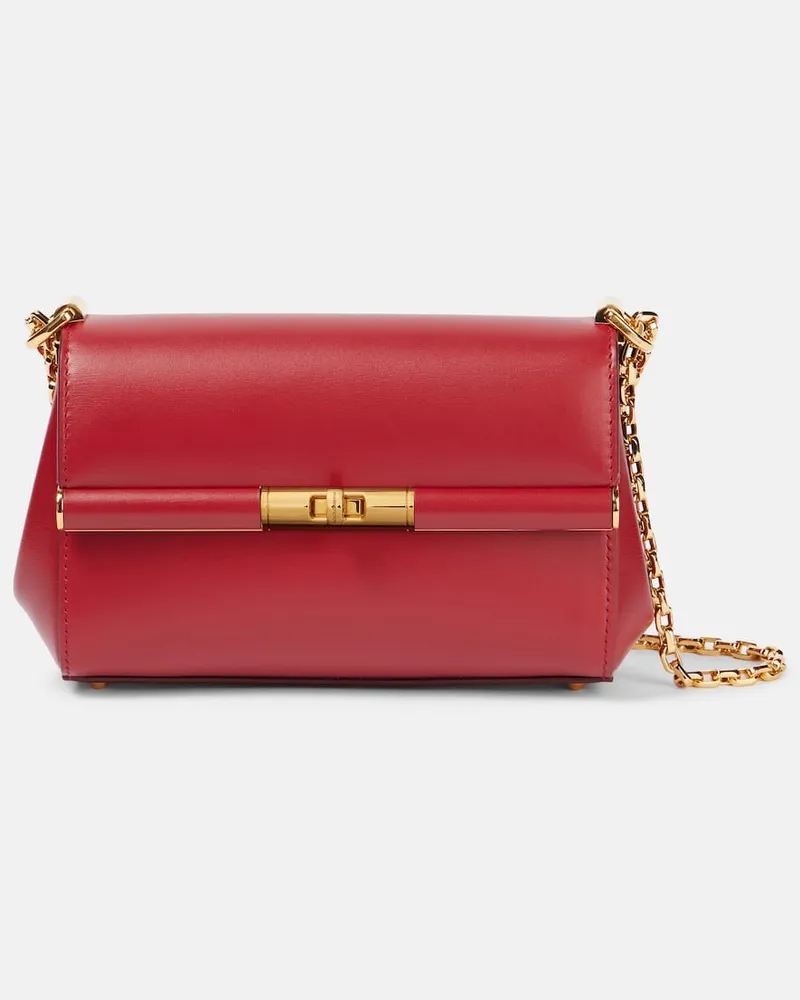 Dolce & Gabbana Schultertasche Marlene Mini aus Leder Schwarz