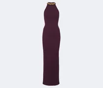 Verzierte Robe aus Strick