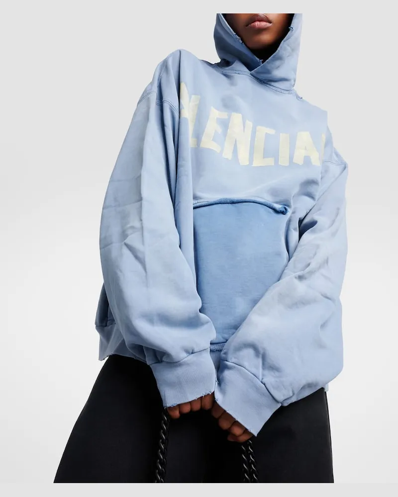 Balenciaga Oversized Balenciaga Blauer Pullover Balenciaga Hoodie