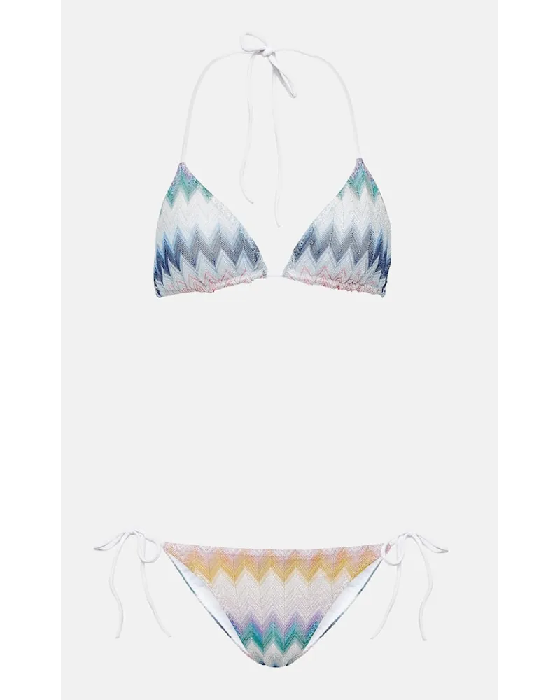 Missoni Bikini aus Haekelstrick Multicolor