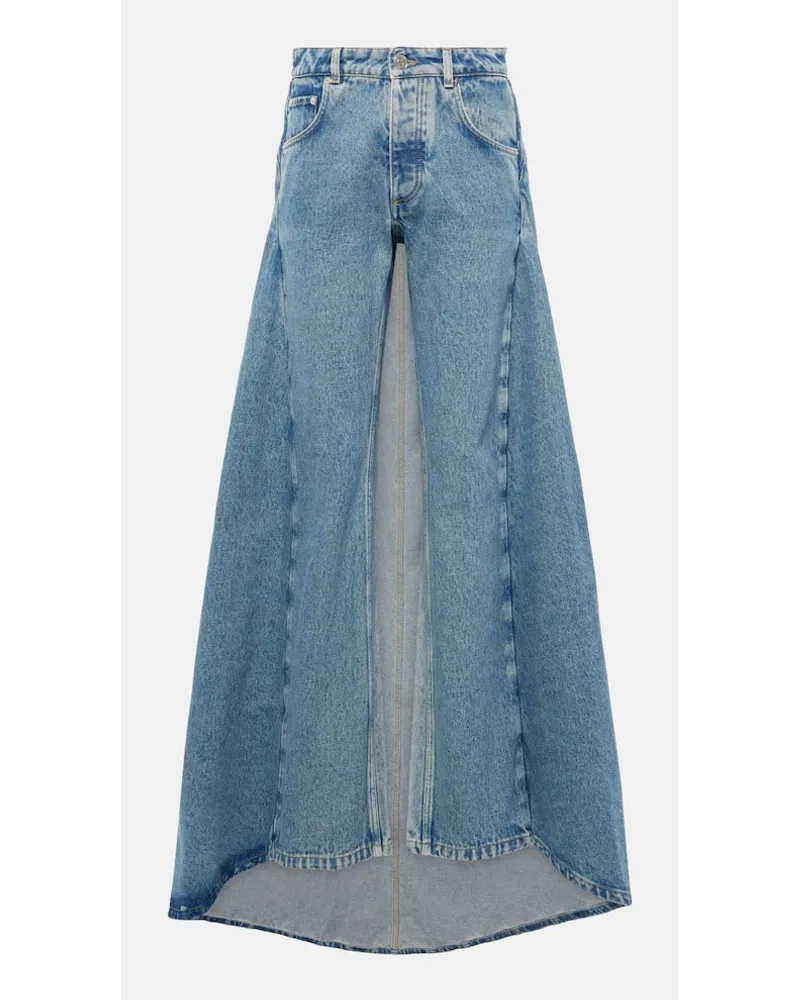 Jean Paul Gaultier X Shayne Oliver Straight Jeans Blau