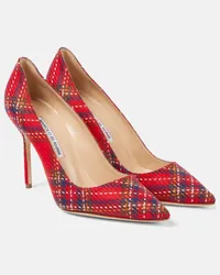 Manolo Blahnik Pumps BB 90 Rot