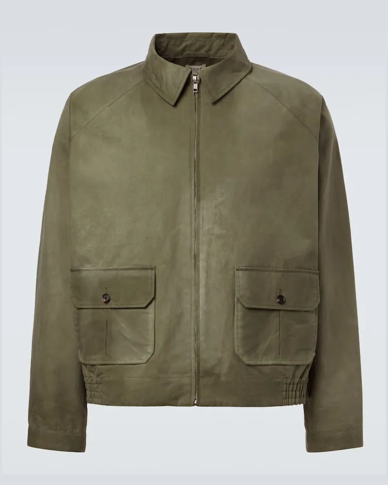 BODE Blouson aus Baumwolle Grün