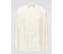 Oversize-Hemd Songino aus Seide