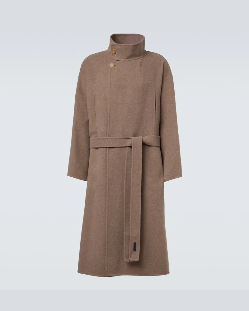Fear of God Mantel aus Wolle und Kaschmir Braun