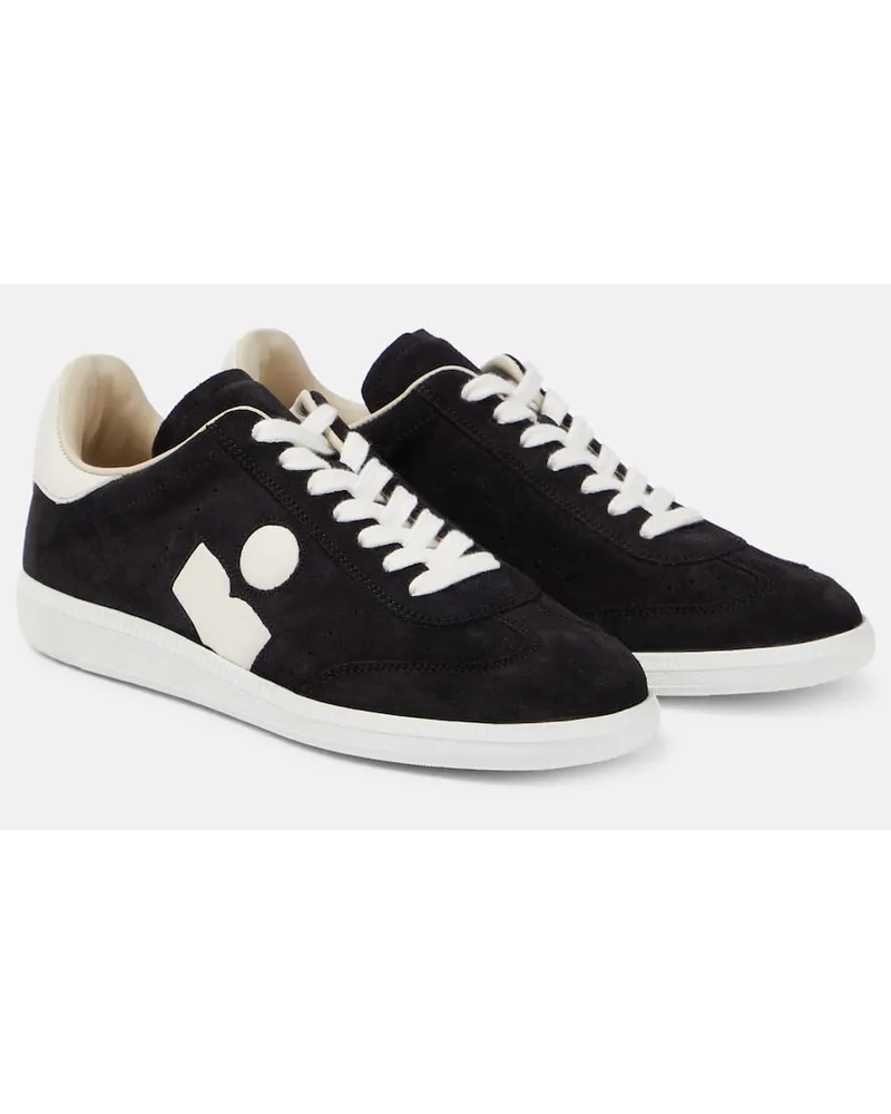 Isabel Marant Sneakers Bryce aus Leder Schwarz