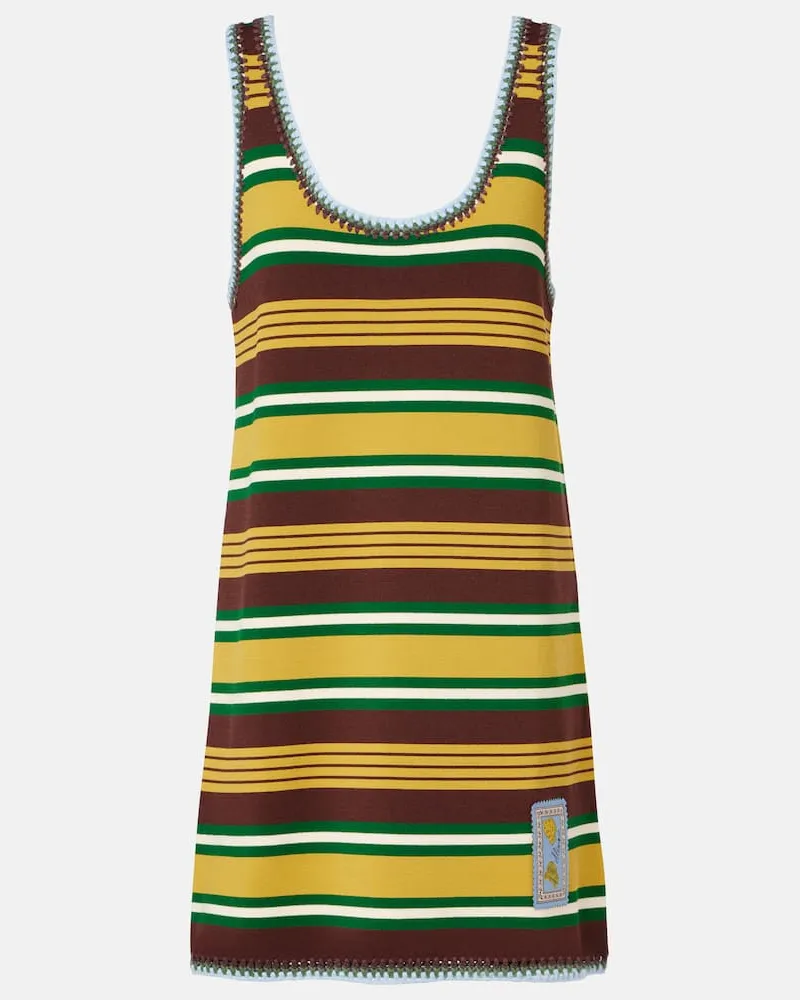 ALEMAIS Alémais Minikleid Clover aus Strick Multicolor