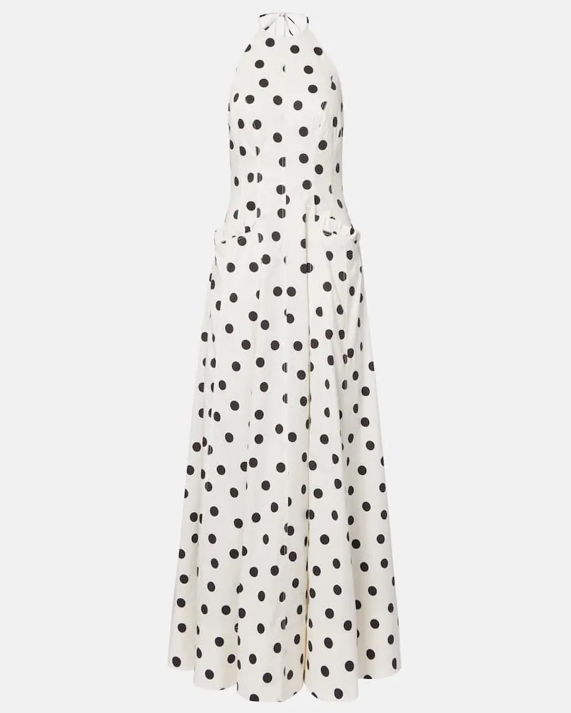 Rebecca Vallance Maxikleid Maisie aus Jersey Weiß