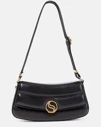 Stella McCartney Schultertasche S-Wave Schwarz