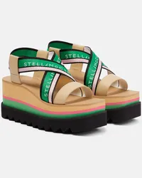 Stella McCartney Plateausandalen Sneak-Elyse Multicolor