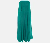 Robe aus einem Seidengemisch